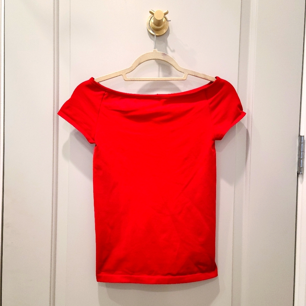 Helmut Lang red top